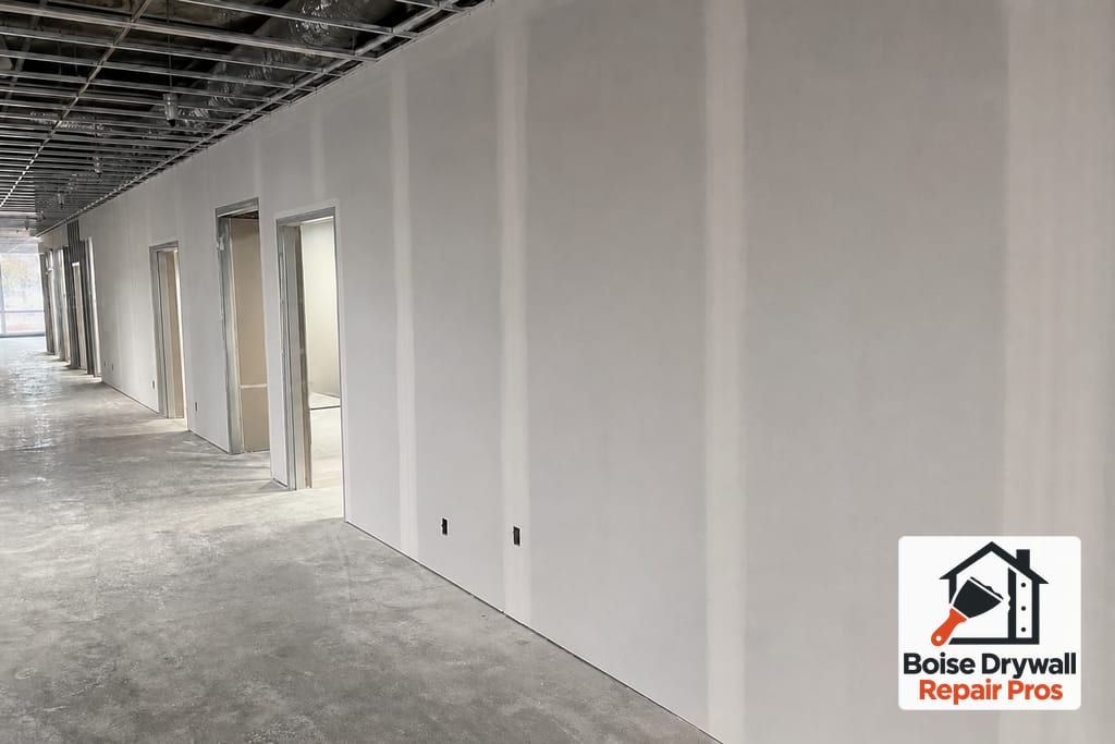 Commercial Drywall Installation photo