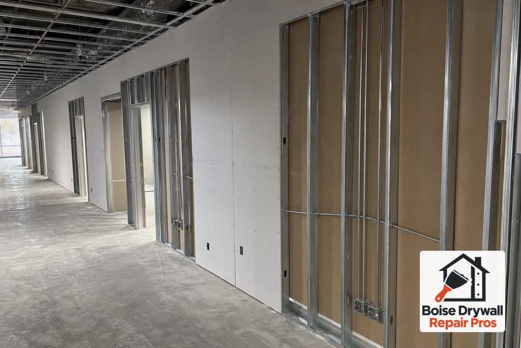 Commercial Drywall Installation photo