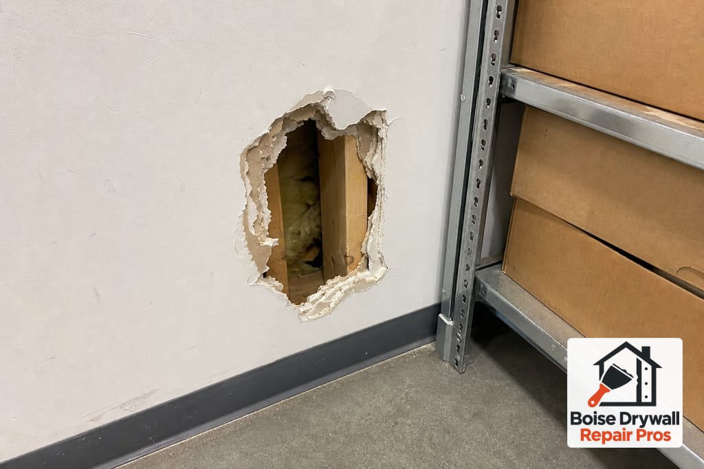 Commercial Drywall Patching photo