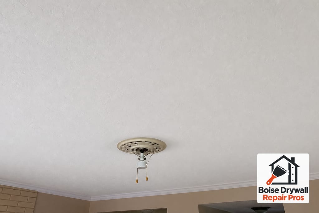 Popcorn Ceiling Removal And Re-Texture photo