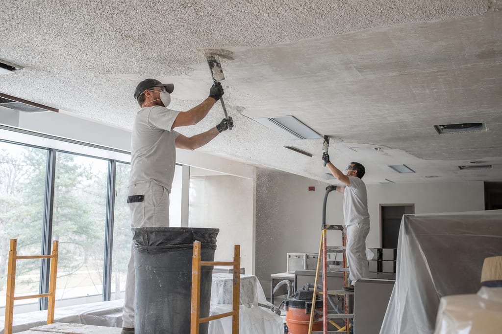 Commercial Popcorn Ceiling Removal photo