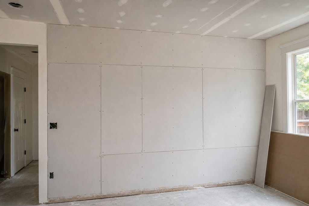 New Drywall Installation photo